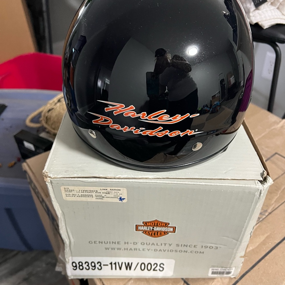 Harley-Davidson Black Motorcycle Helmet